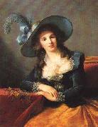 elisabeth vigee-lebrun comtesse de Segur oil painting reproduction